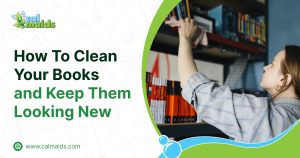 How to clean books